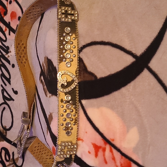 Rhinestone western belt - Picture 4 of 12